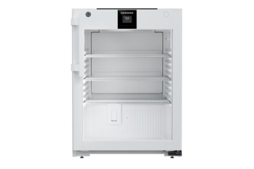 Picture of 137L Laboratory Undercounter Fridge, glass door, white