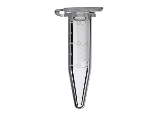 Picture of 0.5mL Graduated Microcentrifuge Tubes, Assorted, boil-proof, 1000 per pack