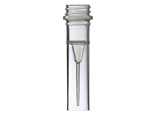 Picture of 0.5mL Screw Tube, Skirted Base, Clear, 500 per pack