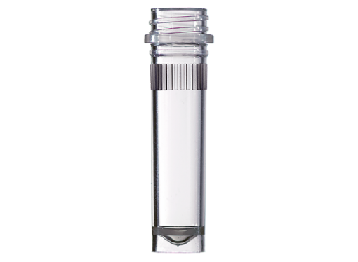 Picture of 2.0mL Screw Tubes, Skirted Base, ribbed, Clear, 500 per pack