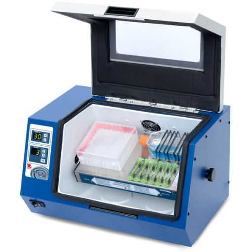 Picture of Multi-function Incubator Genie, MI3 (SI-1406AU), 28°C to 75°C, incubate/rotate/rock/shake all in one, with 6 accessories