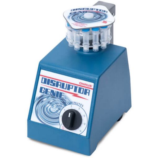 Picture of Disrupter Genie, D2 (SI-D298AU), analogue bead beater with fixed speed (2,850 rpm) for 12x1.5/2.0mL microtubes
