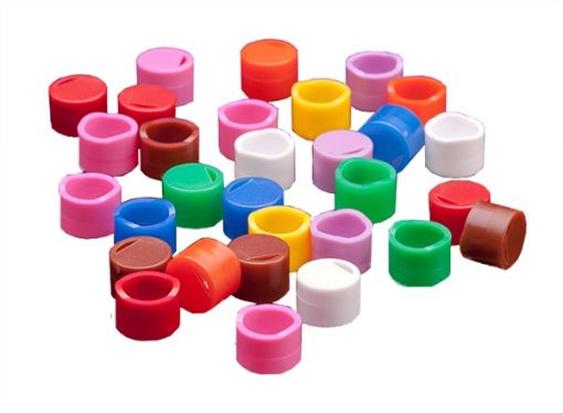 Picture of Cap Insert for Cryofreeze Vials, Blue, 500 per pack