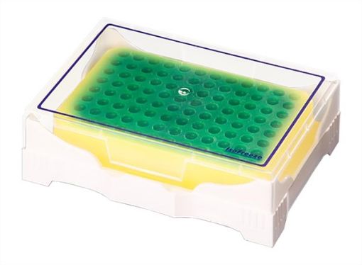 Picture of IsoFreeze PCR Rack, Green to Yellow, 2 racks per pack