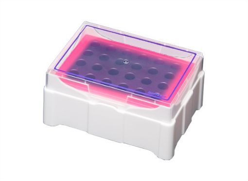 Picture of IsoFreeze Microcentrifuge Tube Rack, Purple to Pink, Each