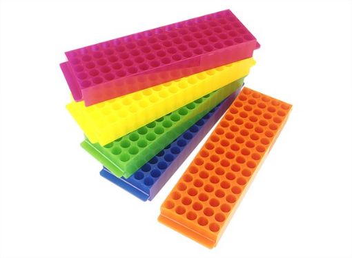 Picture of 80-Place Storage Rack, Black, 5 racks per pack