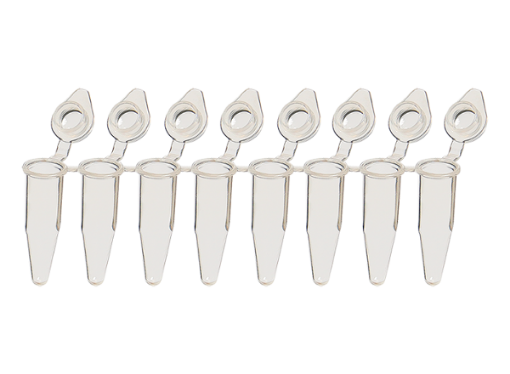 Picture of SnapStrip 8-Strip Tubes with Individually-Attached Dome Caps, Assorted, 120 strips per pack