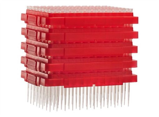 Picture of 10µL EcoPac Cleanroom Extended Length Low-Retention Refills, 2 x 5 Reloads, 960 tips per pack