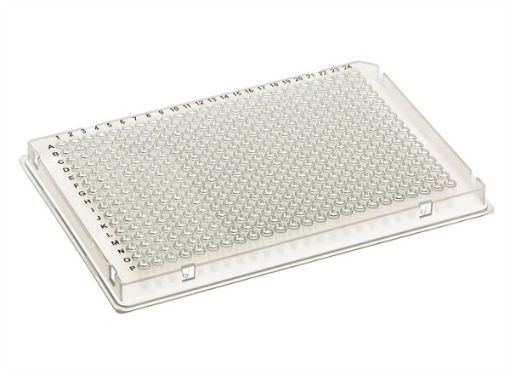 Picture of 384-Well PCR Plate, ABI-Style design (A24 notch), Clear, 10 per pack