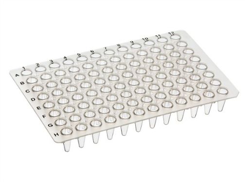Picture of 96-Well PCR Plate, Low-Profile, Non-Skirted, Clear, 20 per pack