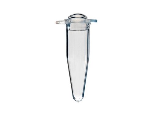Picture of 0.2mL Individual PCR Tube w Dome Cap, Clear, 1000 per pack