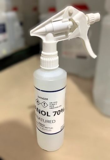 Picture of Ethanol (IMS) 80%, 500ml Spray Bottle, case 12
