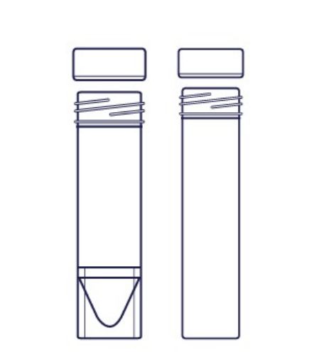 Picture of Vial 30mL PP V-base