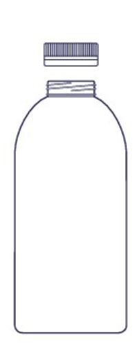 Picture of Bottle 250mL PET 25mg 100
