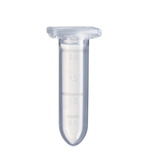Picture of Eppendorf Safe-Lock Tubes, BioBased 2 mL, PCR clean, 1000 tubes (previously 0030123344)