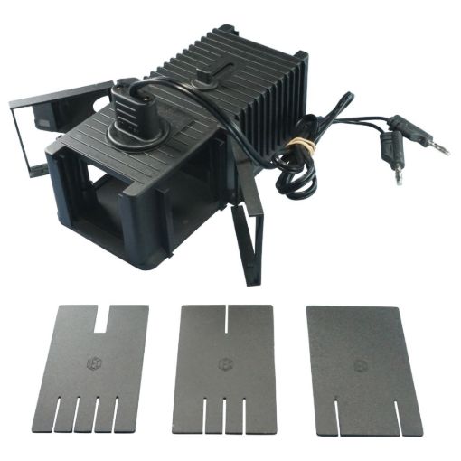 Picture of Light Box only with a set of 3x slit formers