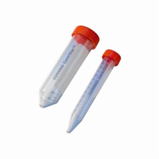 Picture of Corning 50 mL Centrifuge Tubes PP Conical Bottom with CentriStar Cap, Bulk Packed, Sterile, 500 per carton