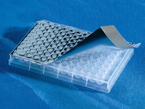 Picture of Microplate Sealing Tape,  Aluminum, 96-well, nonsterile, 100 per carton