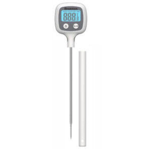 Picture of Thermometer digital -50 to 250 deg C x 0.1, high precision paddle type, 190.4mm probe, with pre-calibration cert.