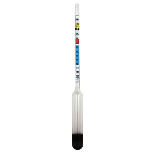 Picture of Wine and Beer Hydrometer 230mm, specific gravity range 0.98-1.12 °SG