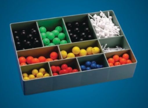 Picture of Model, Chemistry, Atomic, 37 Lugs, 75 Balls, Molecular Model Kit -Junior Set