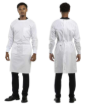 Picture of Lab Gown, Stanley Classic, White, 3 pocket, knit cuffs, size Medium