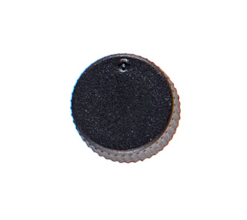 Picture of Standard Flat Screw Cap with O-Ring, Black, 500 per pack