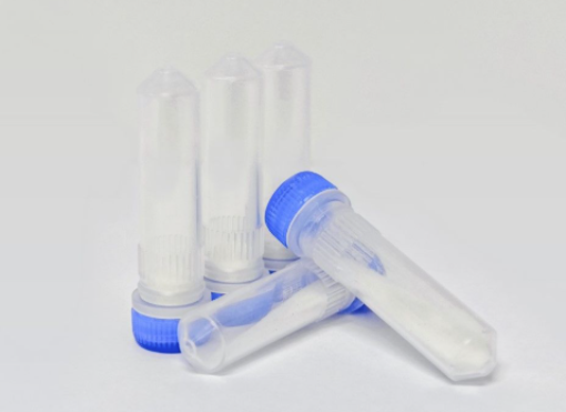 Picture of Lysing Matrix tube Z(LMZ) customised with 1/4 filled Lysing Matrix Z, 2.0ml Tube with 2mm Ytria-Stabilised Zirconium Oxide Beads, pk 100
